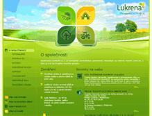 Tablet Screenshot of lukrena.cz